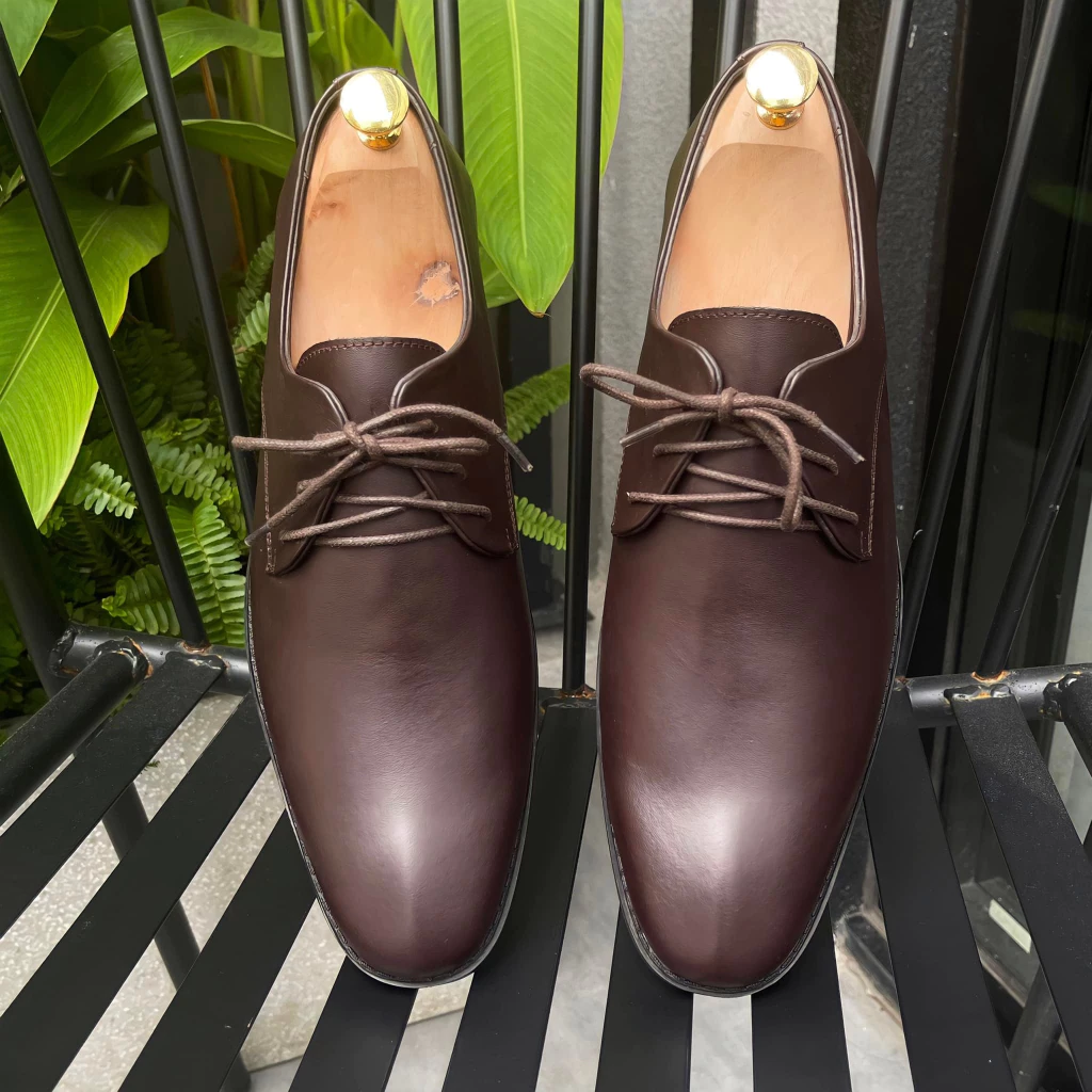 GIÀY TANPOLO DERBY - DA BÒ NGUYÊN TẤM 1 Vn 11134207 7ra0g M7ui5b1b6bwm6d